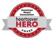 American Heart Association Heartsaver Hero Award Emblem